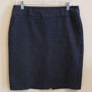 NYCC Denim Jean Pencil Skirt Modest with Pockets